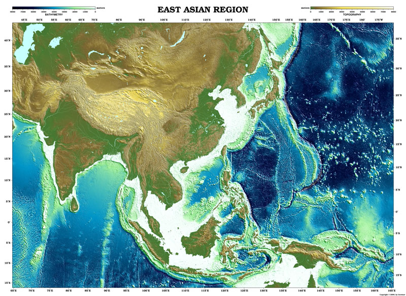 Asia Region Map