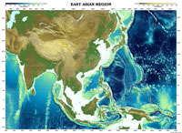 East Asian Region Map